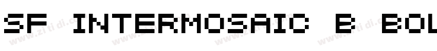 SF Intermosaic B Bol字体转换